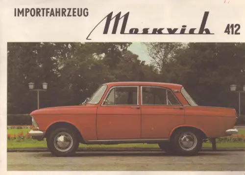 Moskwitsch 412 Prospekt 1974