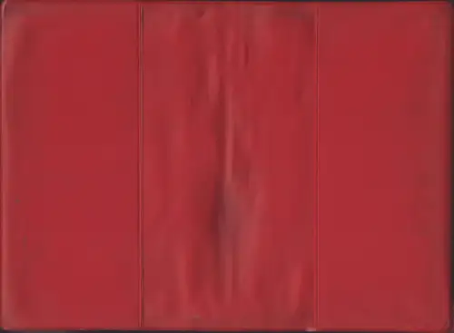 Porsche 356 A Kunststoff-Mappe 1950er Jahre