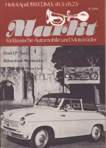 Markt für klassische Automobile und Motorräder Nr. 4 1983