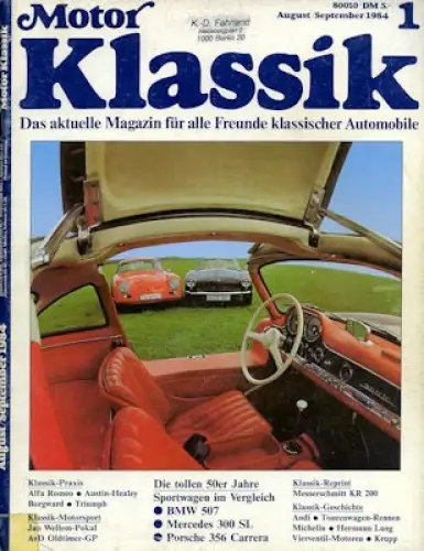 Motor Klassik Heft 5 1987