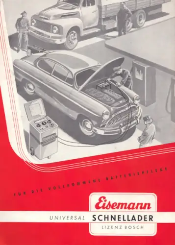 Eisemann Schnelllader Lizenz Bosch 1950er Jahre