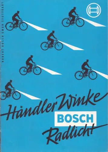 Bosch Radlicht Händler Winke 10.1956