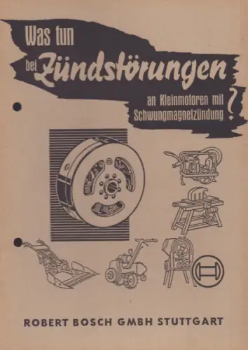 Bosch Was tun bei Zündstörungen? 3.1954
