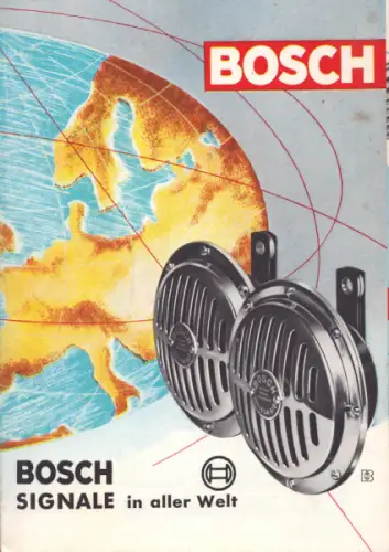 Bosch Signale Prospekt 7.1954