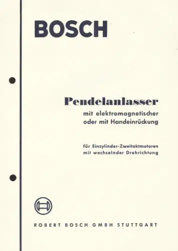 Bosch Pendelanlasser 5.1955