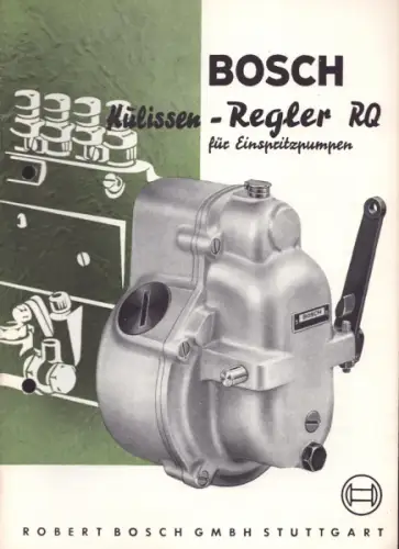 Bosch Kulisse-Regler RQ für Einspritzpumpen 8.1954