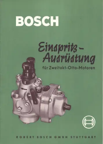 Bosch Einspritzausrüstung für Zweitaktmotoren 5.1955