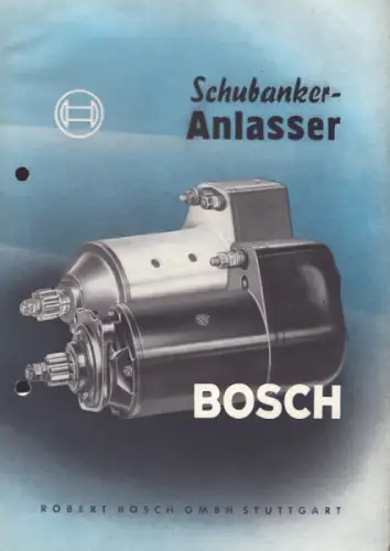 Bosch Schubanker Anlasser 5.1956