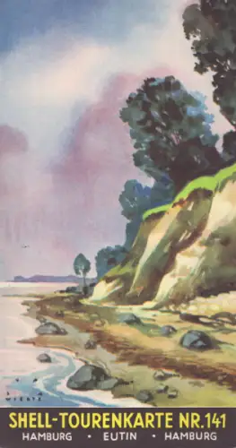 Shell Tourenkarte 141 1930er Jahre