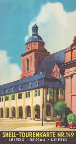 Shell Tourenkarte 149 1930er Jahre