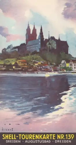 Shell Tourenkarte 139 1930er Jahre