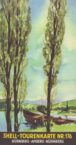 Shell Tourenkarte 176 1930er Jahre