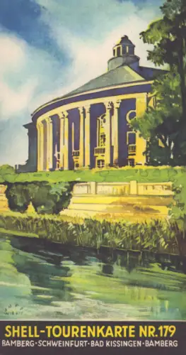 Shell Tourenkarte 179 1930er Jahre