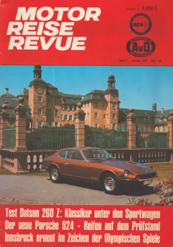 Motor Reise Revue 1976 Heft 1