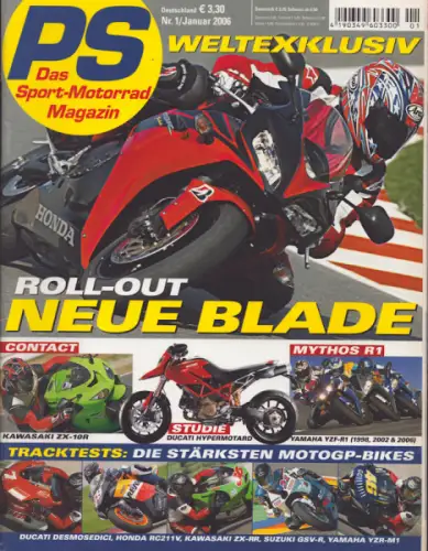 PS Das Sport-Motorrad Magazin 2006 Heft 1