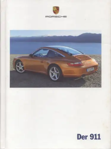 Porsche 911 Typ 997 Prospekt 5.2006