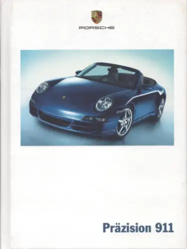 Porsche 911 Typ 997 Prospekt 10.2004