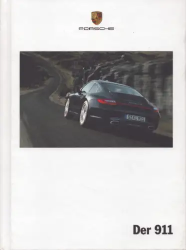 Porsche 911 Typ 997.2 Prospekt 11.2009