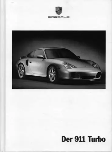 Porsche 911 Turbo Typ 996 Prospekt 7.2002