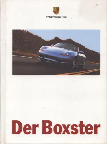 Porsche Boxster Typ 986 Prospekt 7.1998