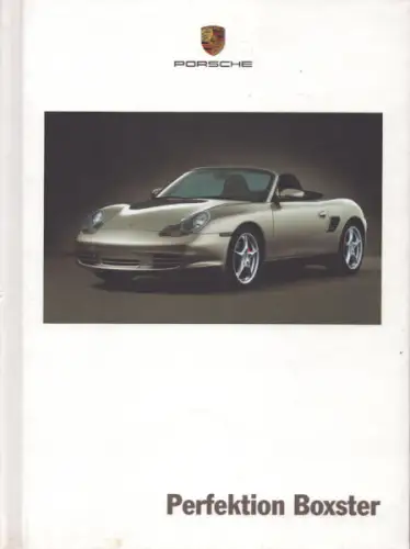 Porsche Boxster Typ 986 Prospekt 8.2002