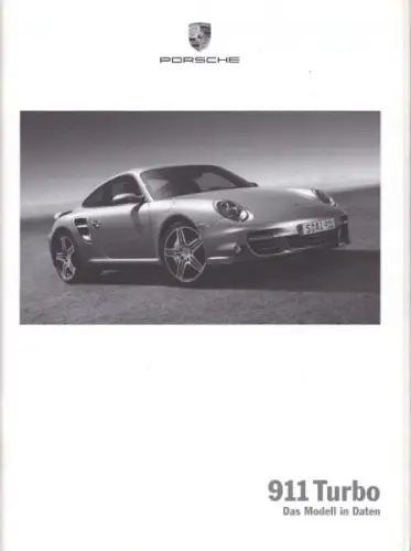 Porsche 911 Turbo Typ 997 Daten-Prospekt 5.2006