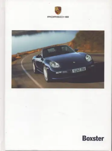 Porsche Boxster Typ 987 Prospekt 5.2006