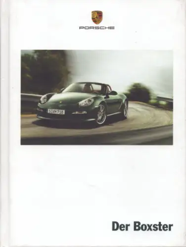 Porsche Boxster Typ 987 Prospekt 1.2010