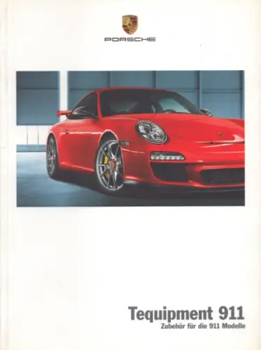 Porsche 911 Typ 991 Tequipment Prospekt 7.2011