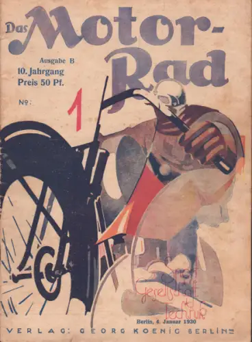 Das Motorrad 1930 Heft 1