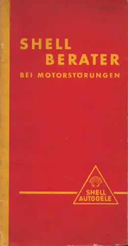Shell Berater bei Motorstörungen 1934