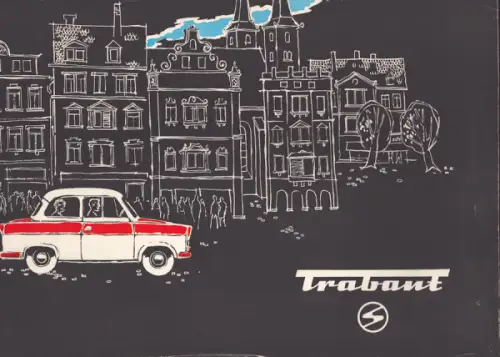 Trabant P 50 Prospekt 1962