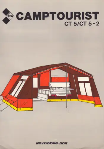 IFA Camptourist CT 5 / CT 5-2 Prospekt 1982