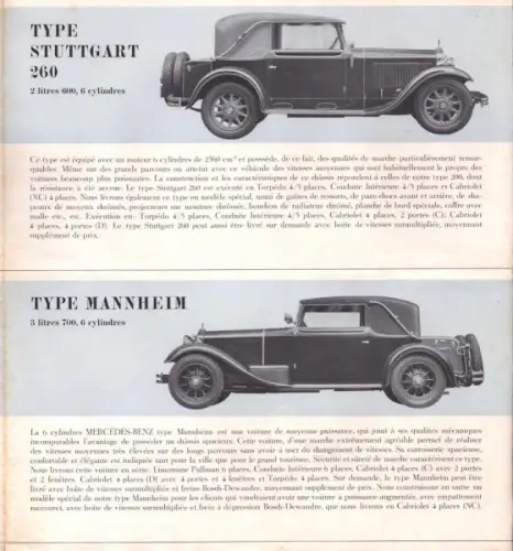 Mercedes-Benz Programm 9.1931 f