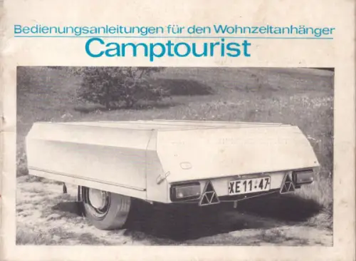 IFA Camptourist Bedienungsanleitung 1970