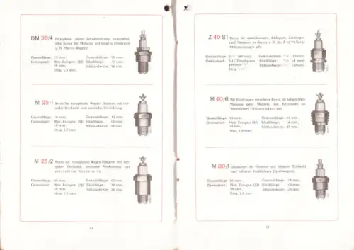 Bosch Zündkerzen 1.1928