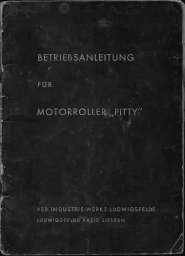 IWL Pitty Roller Bedienungsanleitung 3.1955