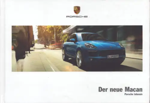 Porsche Macan Typ 95B Prospekt 1.2014