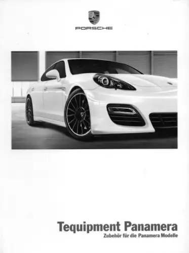 Porsche Panamera Typ 970 Tequipment Prospekt 7.2011