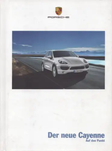 Porsche Cayenne Typ 92A Prospekt 3.2010