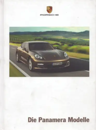 Porsche Panamera Typ 970 Prospekt 3.2010