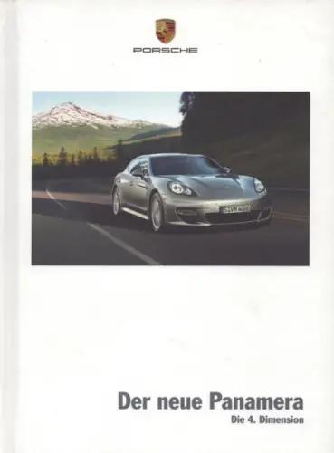 Porsche Panamera Typ 970 Prospekt 12.2008