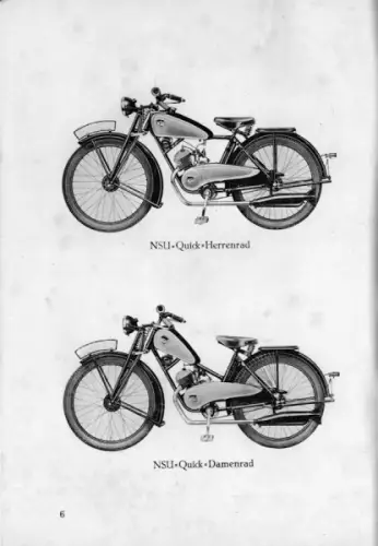NSU Quick Bedienungsanleitung 8.1938