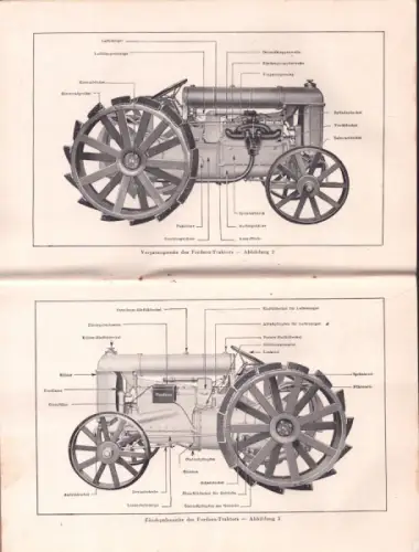 Fordson Traktor Bedienungsanleitung 9.1927