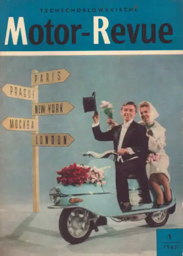 Tschechoslowakische Motor-Revue 1963 Heft 1