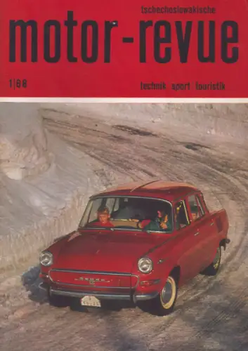 Tschechoslowakische Motor-Revue 1968 Heft 1