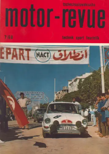 Tschechoslowakische Motor-Revue 1968 Heft 7