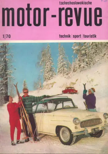 Tschechoslowakische Motor-Revue 1970 Heft 1