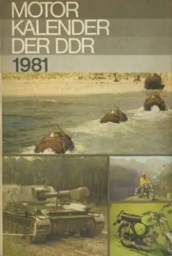 Motor-Kalender der DDR 1981