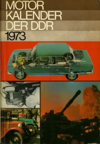 Motor-Kalender der DDR 1973